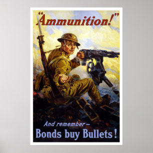 Poster Balles d'achat de liens -- WWI