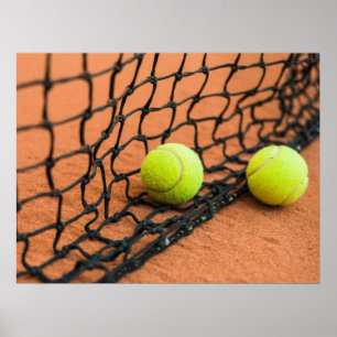 Poster Balles de tennis