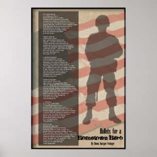 Poster Balles pour un héros de ville natale