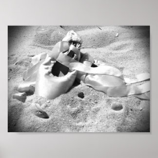 Poster Ballet sur la plage