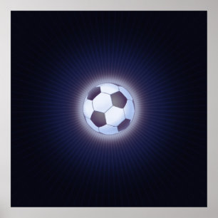 Poster Ballon de football (le football)