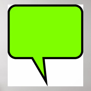 Poster Ballon de mot