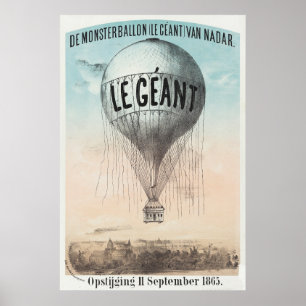 Poster Ballon géant