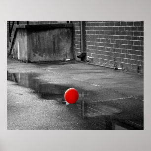 Poster Ballon rouge