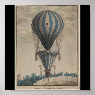 Poster Balloons à air chaud Art-Vintage 22