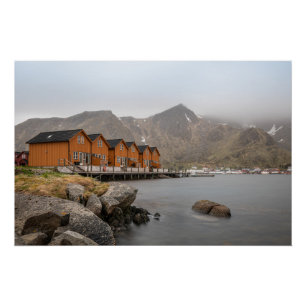Poster Ballstad Lofoten