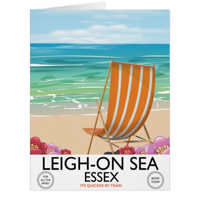 Poster balnéaire de Leigh on Sea Essex (Devant)