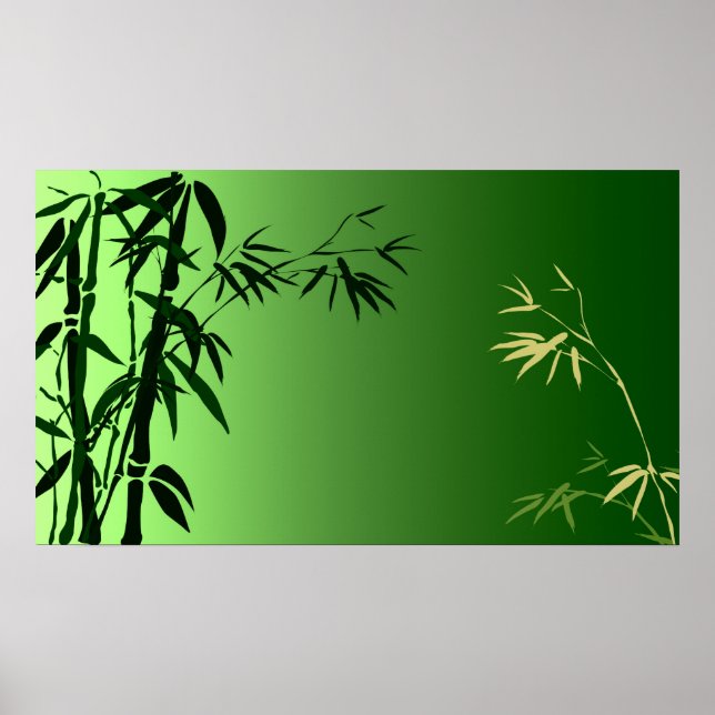 Poster Bambus (Devant)