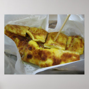 Poster Banana Hotcake [Roti Kluai Khai] Thai Street Food