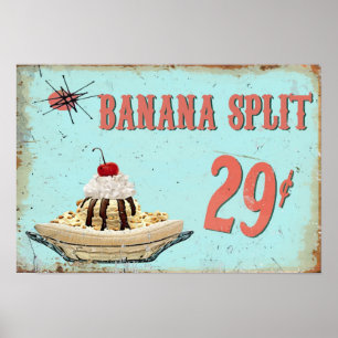 Poster Banana Split