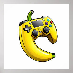Poster Banane contrôlée 02