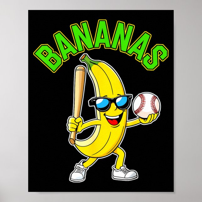 Poster Banane drôle  (Devant)
