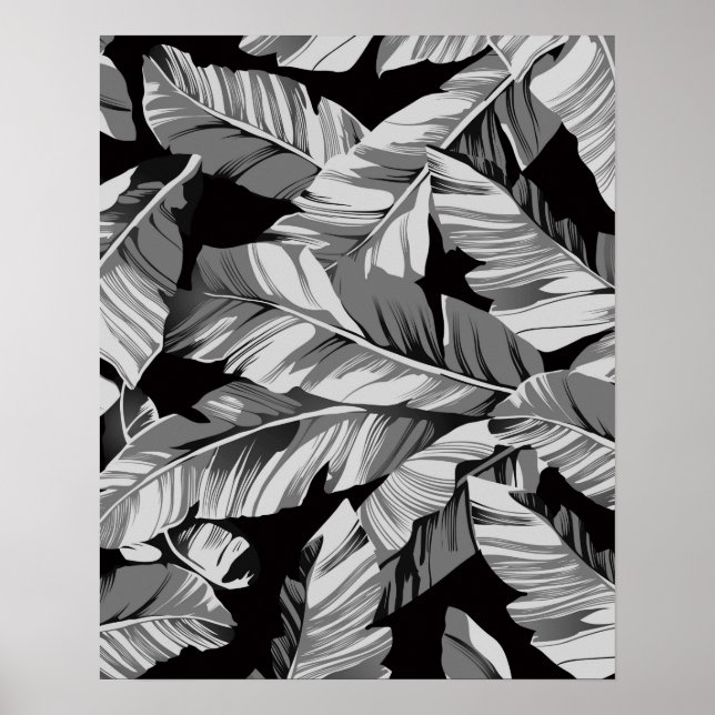 Poster Banane Feuille 3 (Devant)