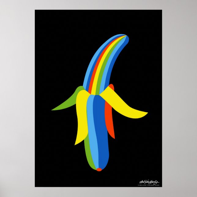 Poster Banane - Sélection de galerie d'art (Devant)
