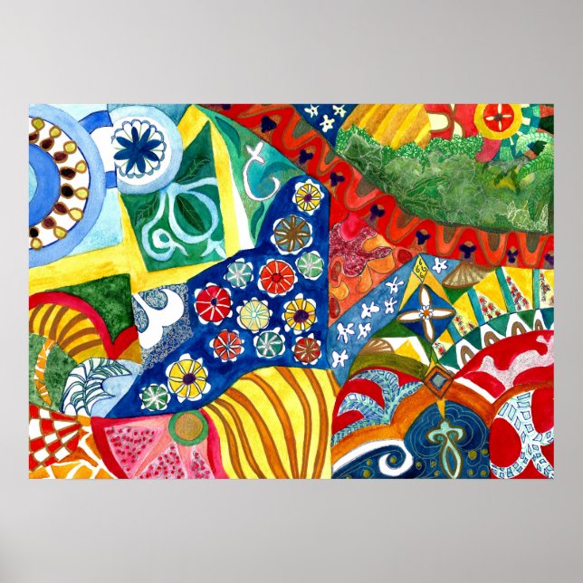 Poster Banc de Gaudi 2. (Devant)