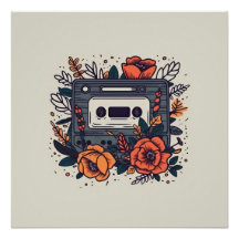 Bande de cassette florale