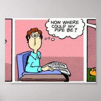 Poster Bande de tuyau