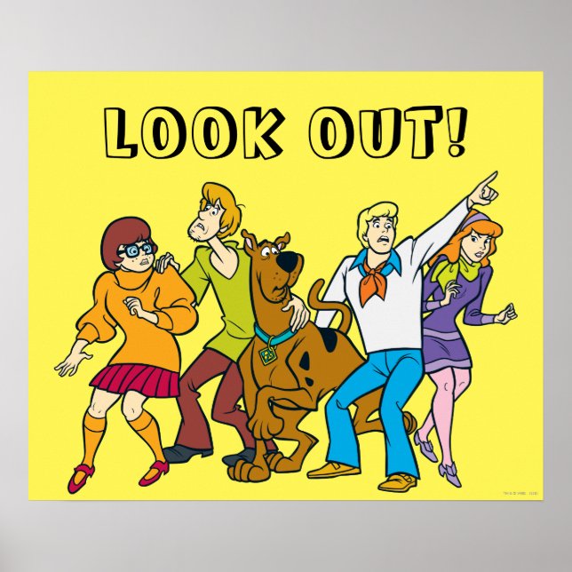Poster Bande entière 13 Mystery Inc (Devant)