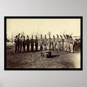 Poster Bande militaire du Corps de réserve des anciens co