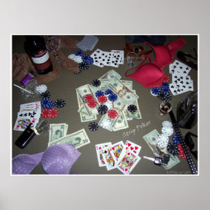 Poster Bande Poker en couleur