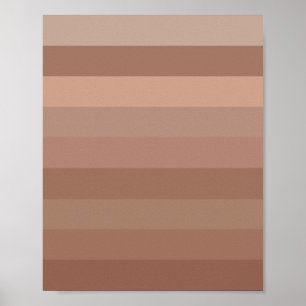 Poster Bandes Mocha Mousse