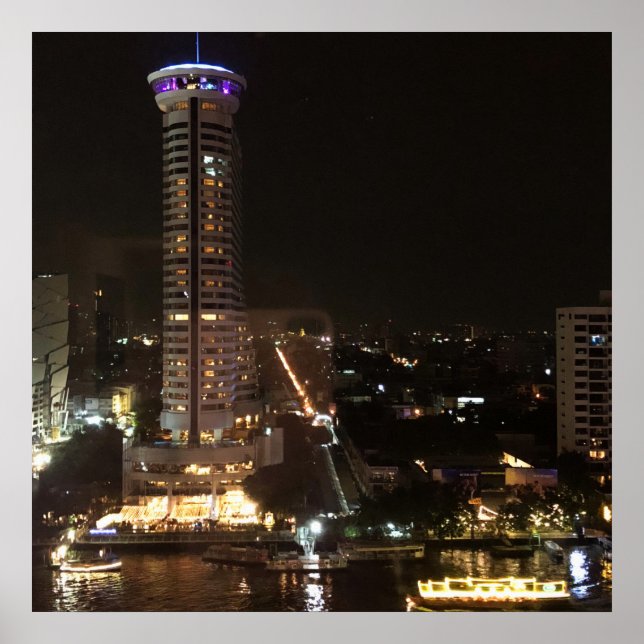 Poster Bangkok La Nuit (Devant)