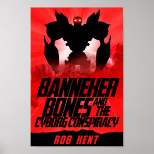 Poster Banneker Bones et l'affiche du Cyborg Conspiration