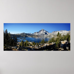 Poster Banner Peak Thousand Island Lake John Muir Trail