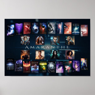 Poster Bannière Amaranthe - 1pi x 8po