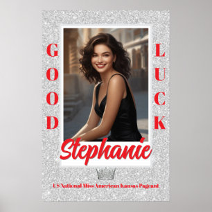 Poster Bannière de porte de concours personnalisée