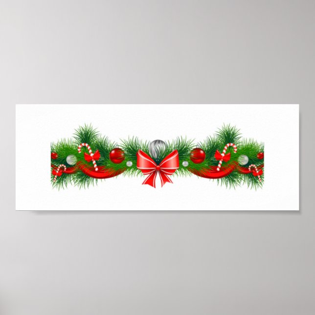 Poster bannière noël (Devant)