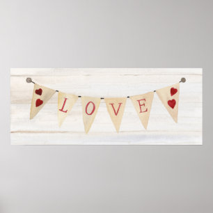 Poster Bannière russe Valentine II