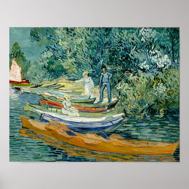 Poster Banque Vincent van Gogh de l'Oise à Auvers (Devant)