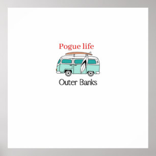 Poster Banques extérieures à vie de chien