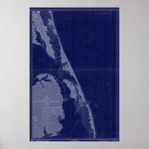 Banques extérieures NC OBX Map Graphique nautique