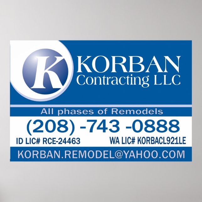 Poster banquier (Devant)