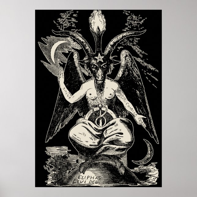 Poster Baphomet (Devant)