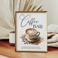 Bar à Café Mariage Bébé Shower de Mariage