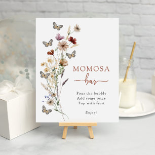 Poster Bar Momosa en terre cuite Fleur sauvage