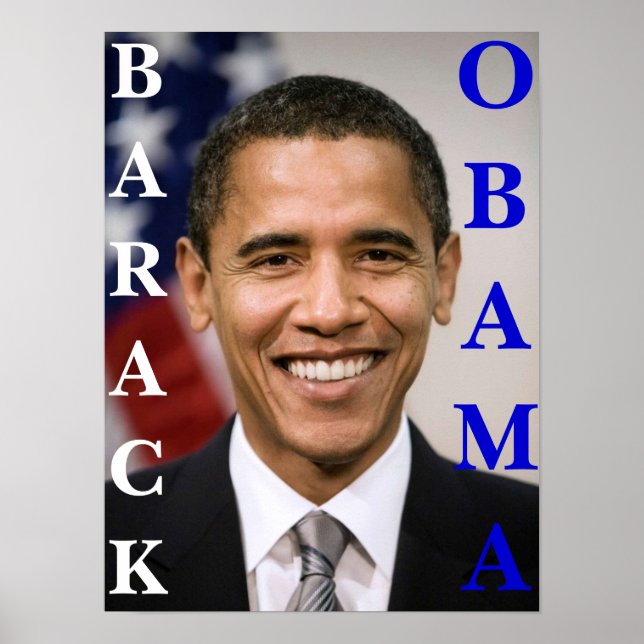 POSTER BARACK OBAMA (Devant)