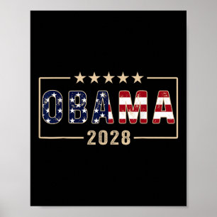 Poster Barack Obama 2028 Voter Une Chemise Obama Pour Le