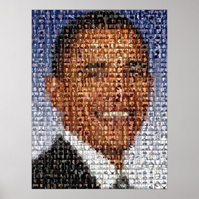 Poster BARACK OBAMA montage (Devant)