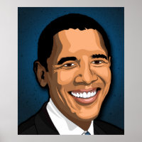 Barack Obama Portrait vectoriel