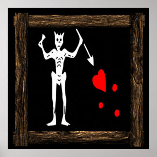 Poster Barbe-Noire-BoisFrame 5