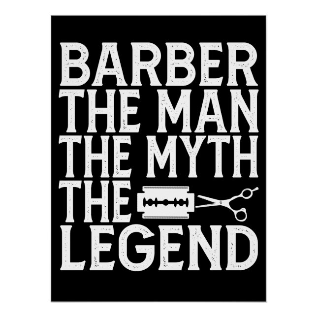 Poster Barber L'Homme 2024 (Devant)
