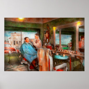 Poster Barbier - Obtenir une garniture 1942