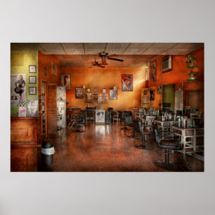 Poster Barbier - Union, NJ - Le salon moderne