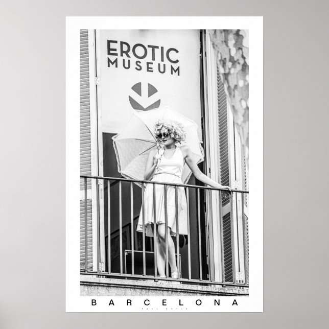 Poster Barcelone (Devant)