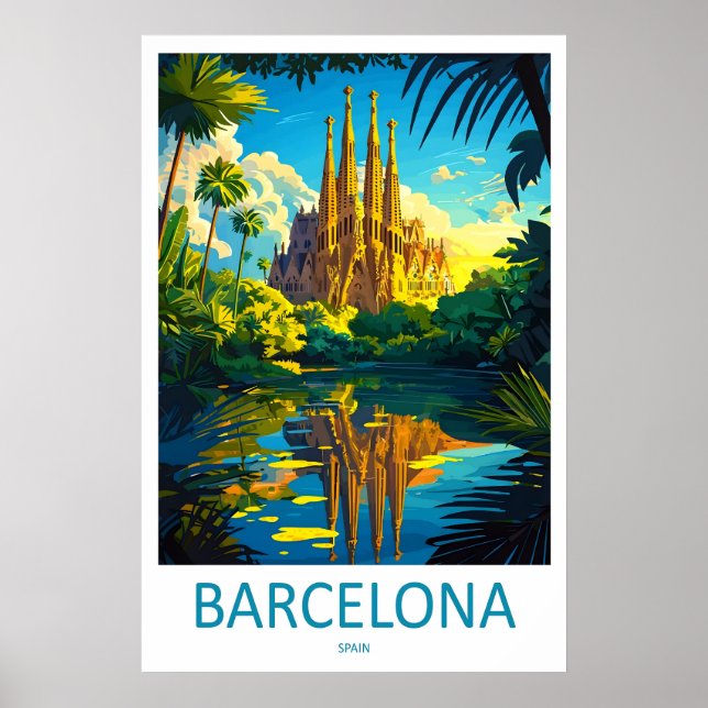 Poster Barcelone 15 (Devant)
