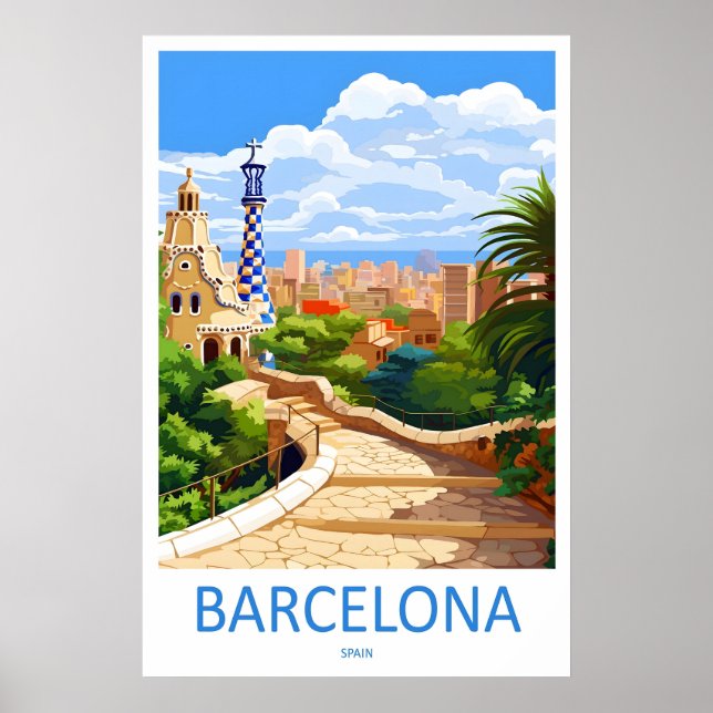Poster Barcelone 16 (Devant)
